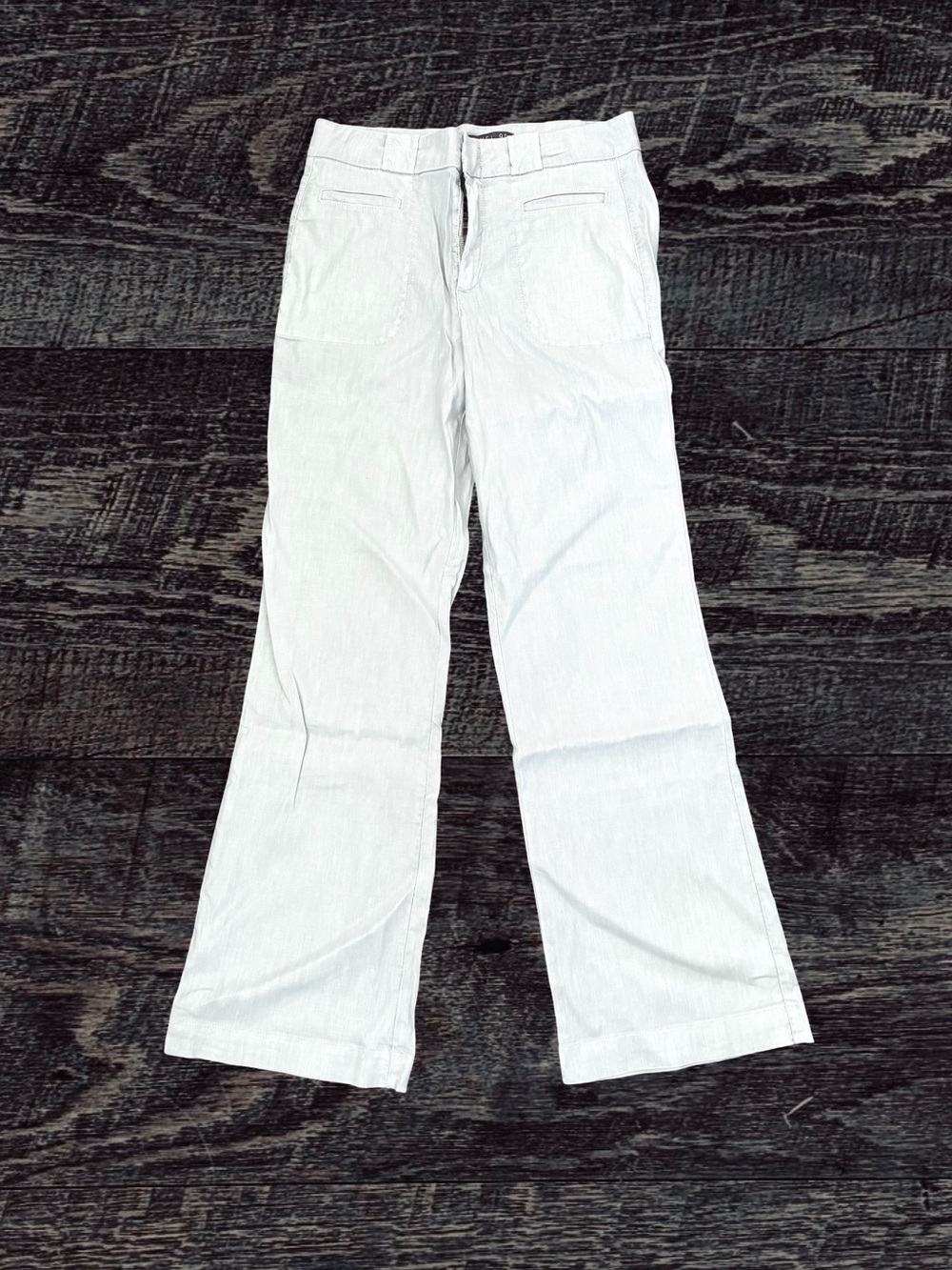 Level 99 Light Gray Flare Jeans